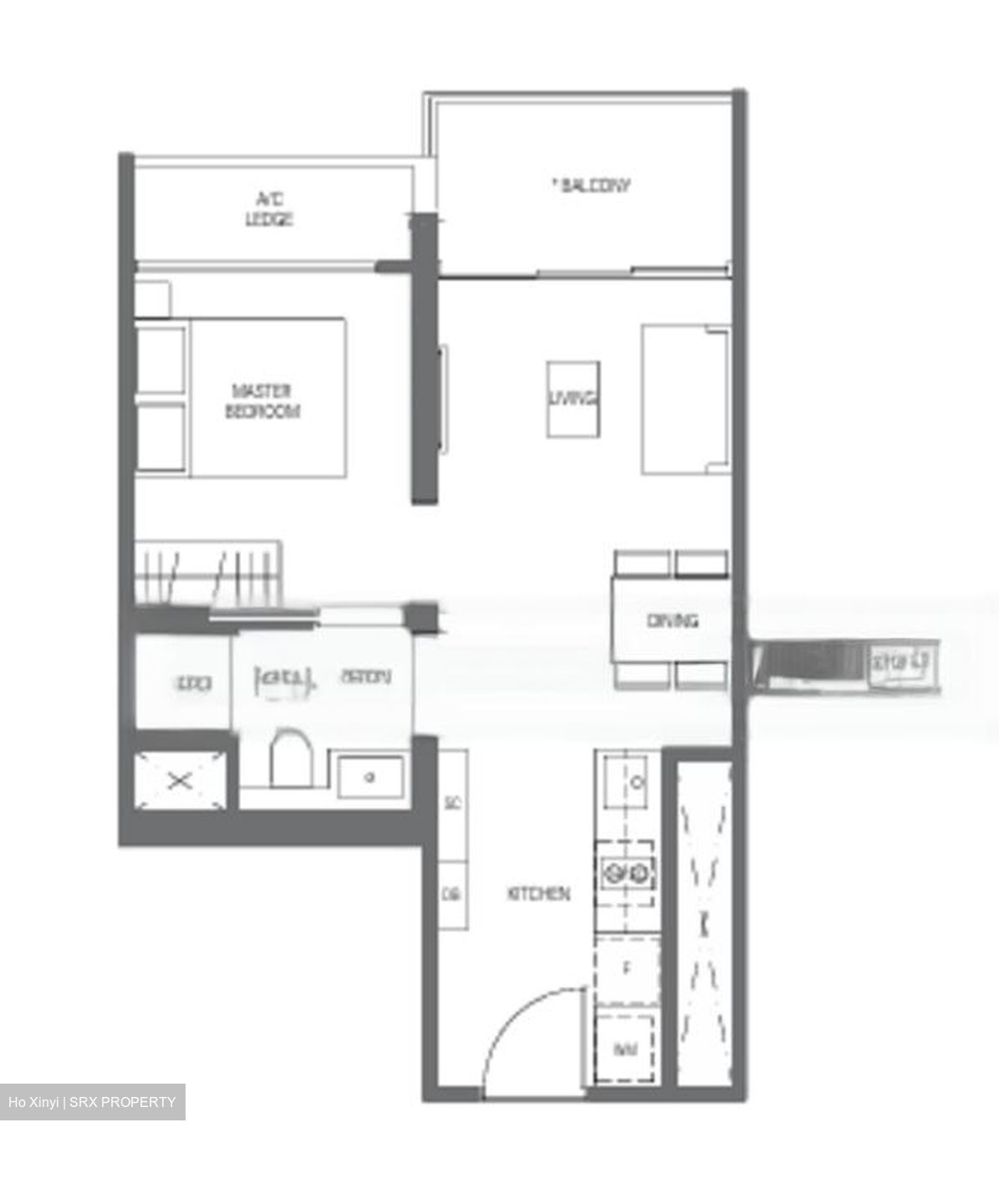 Midtown Modern (D7), Apartment #479825331